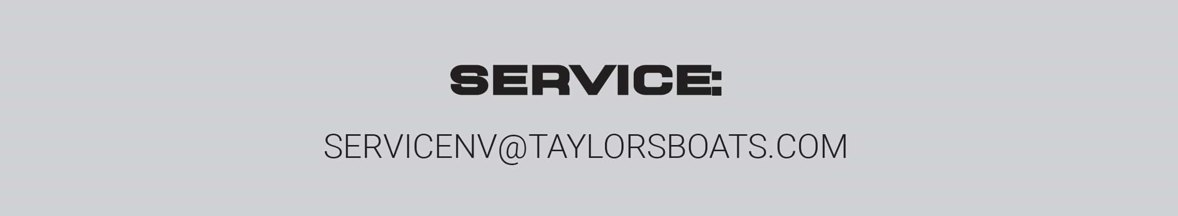 E-mail servicenv@taylorsboats.com