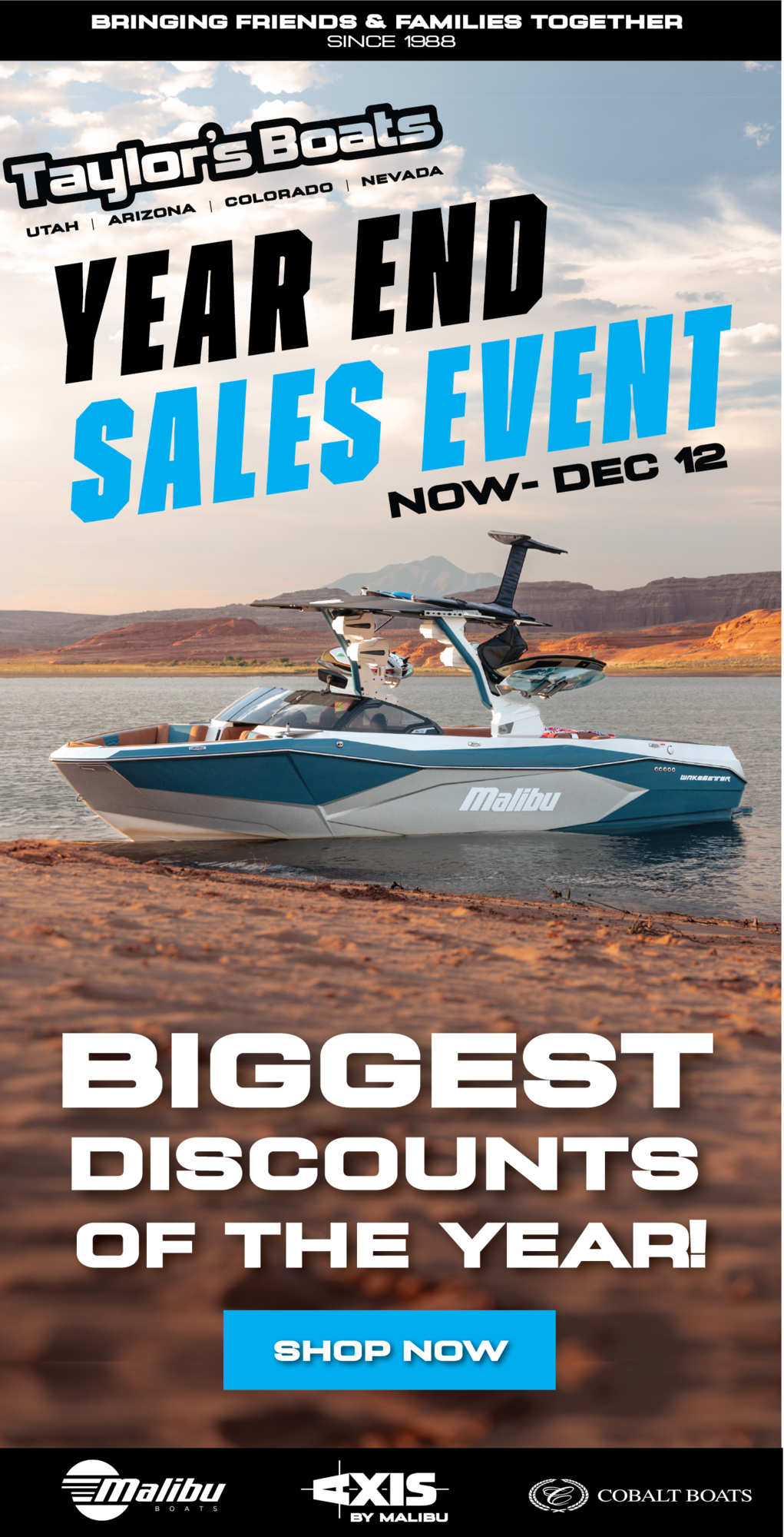 Best wake surf boat sale of the year! Save on all your favorite wake boat brands like Malibu Boats,…